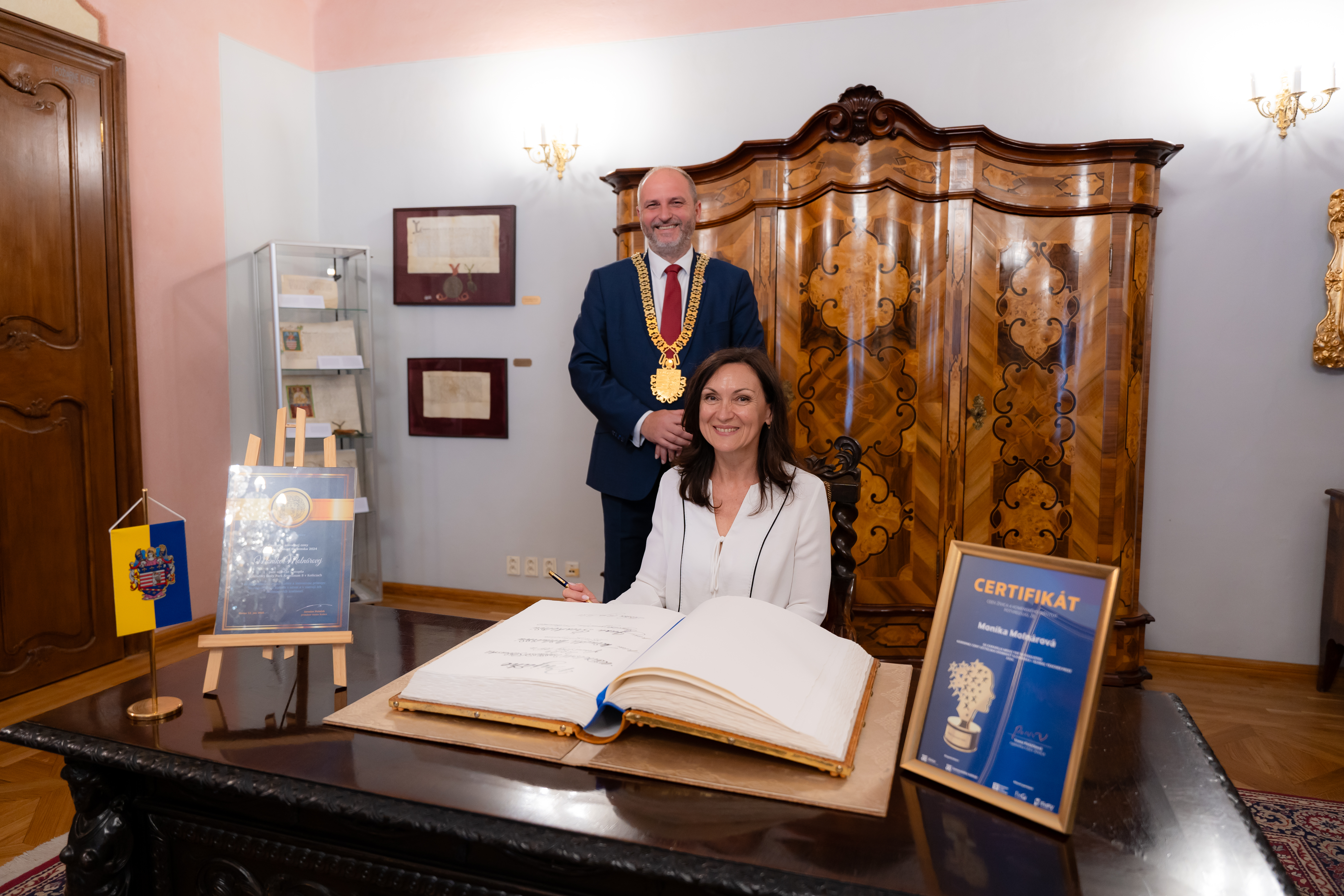 Prijatie nominovanych pedagogickych zamestnancov - Ucitelska osobnost Slovenska-23